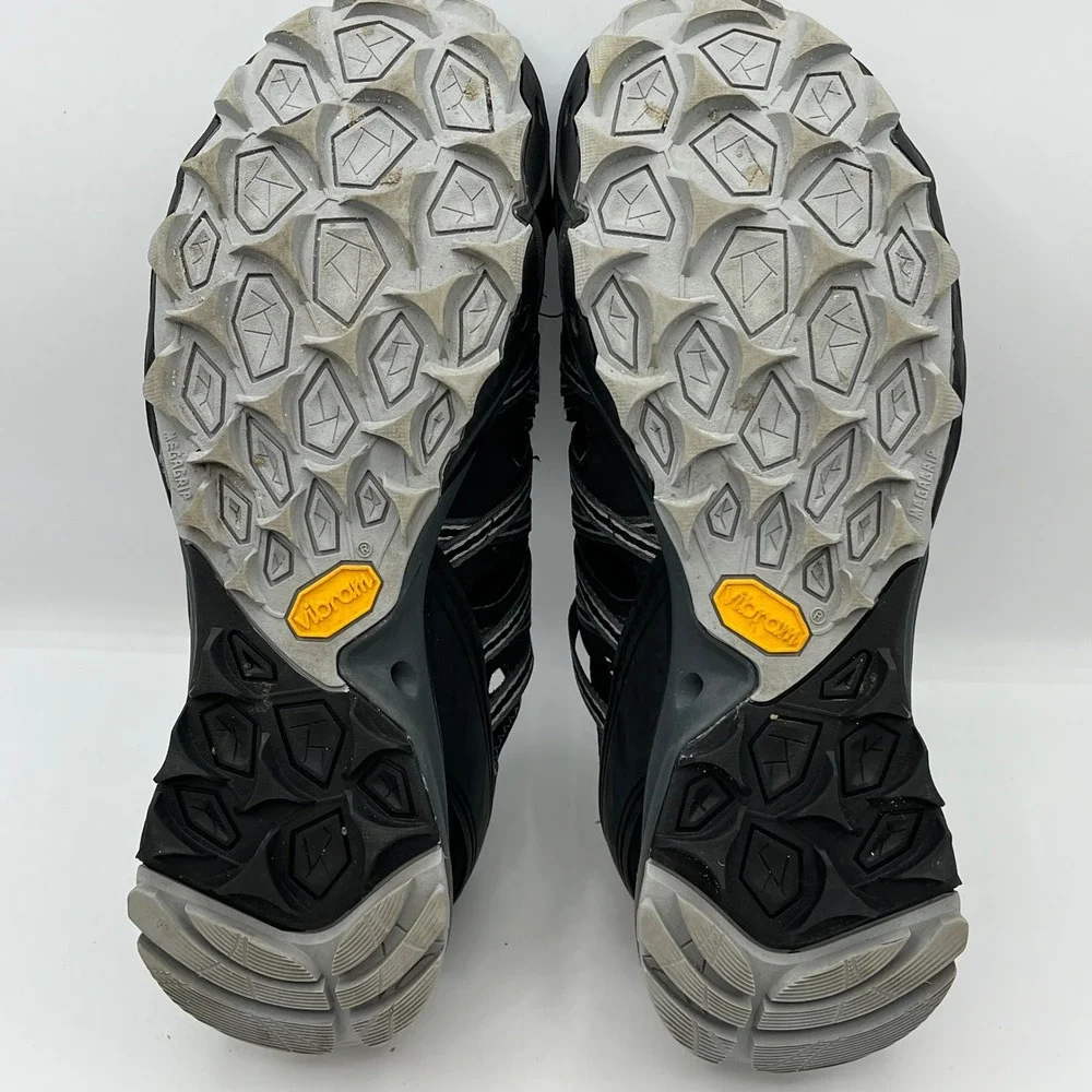 Merrell Choprock‎ Sieve Men 8.5 Black Hiking Water Shoe J50325 Vibram Gorpcore